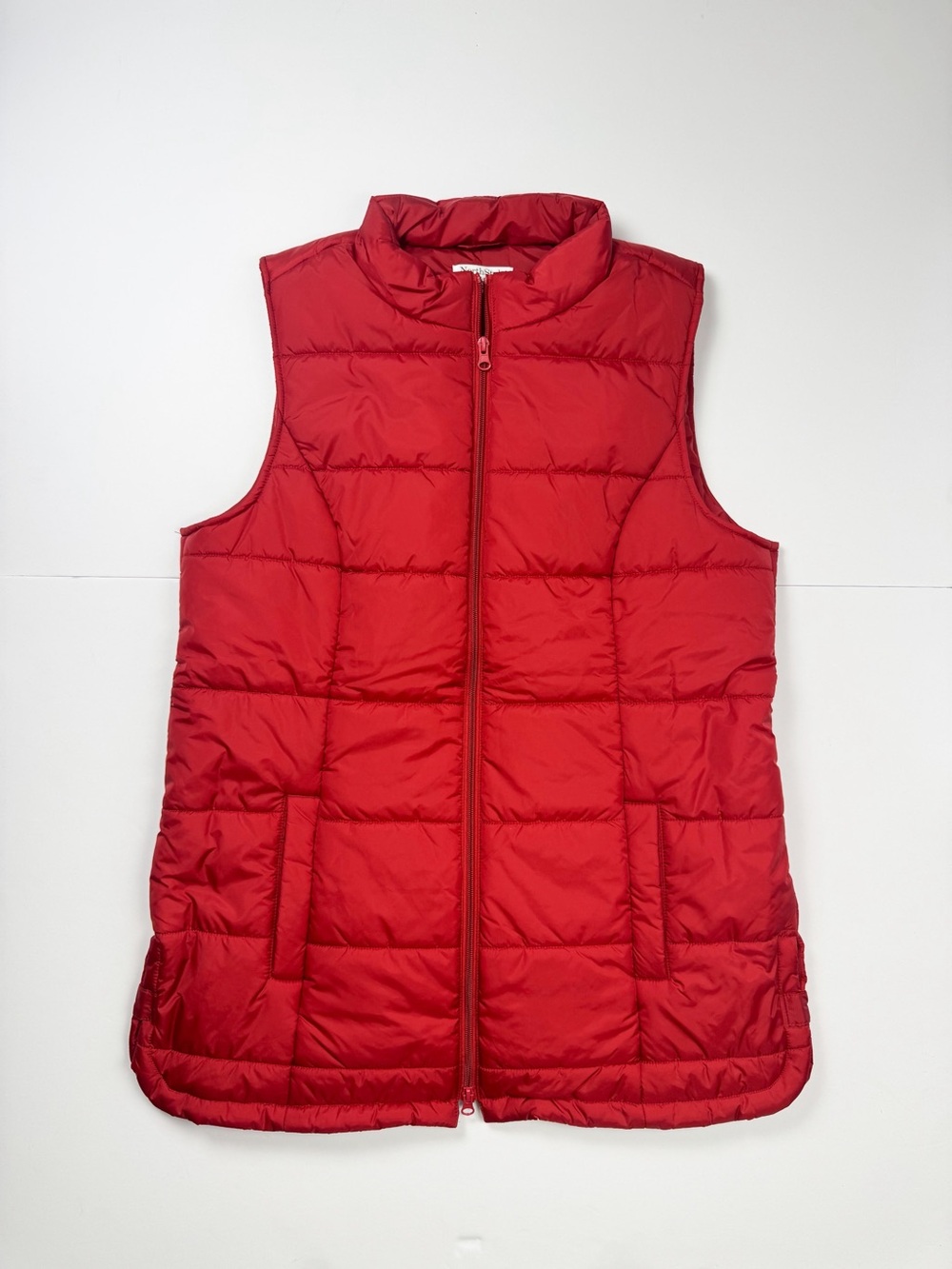 NorthStyle Red Quilted Puffer Vest